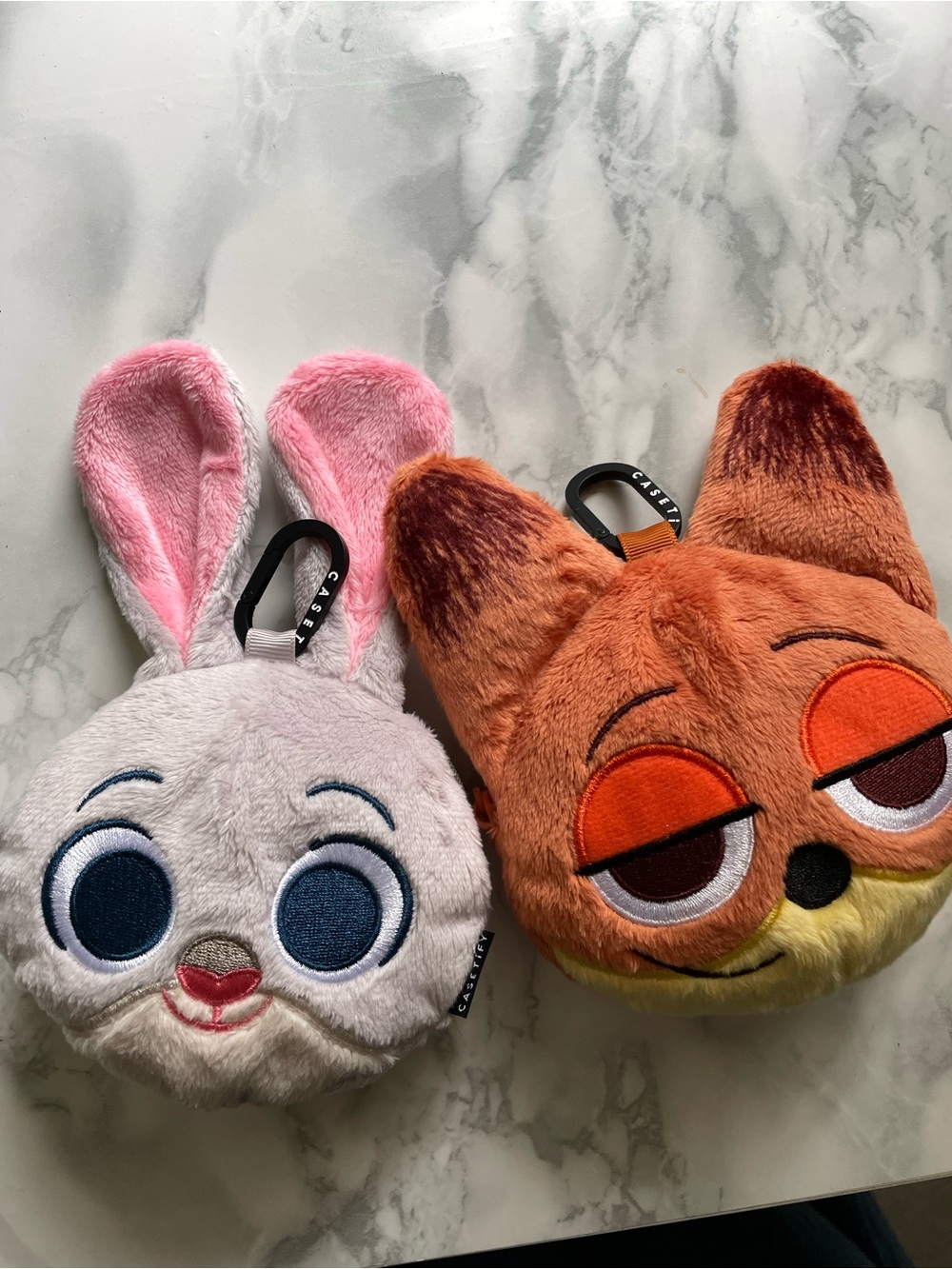 CASETiFY Zootopia 2 Judy and Nick Collectible Earbuds Pouch